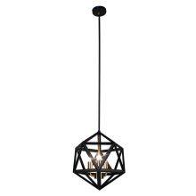 Archello 3 Light 13" Wide Caged Pendant