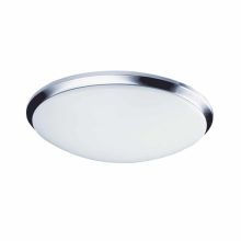 Single Light 15" Wide 22 Watt LED Flush Mount Ceiling Fixture with Acrylic Shade