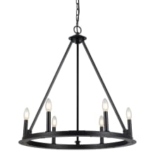 Colby 6 Light 26" Wide Chandelier