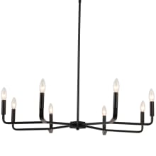 Colette 8 Light 32" Wide Taper Candle Style Chandelier