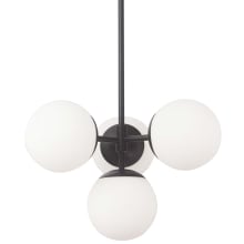 Dayana 4 Light 21" Wide Chandelier