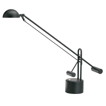 Single Light 28" Tall Integrated LED Boom Arm Desk Lamp