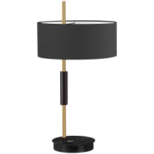 Fitzgerald 27" Tall Buffet Table Lamp