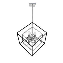 Kappa 6 Light 19" Wide Chandelier