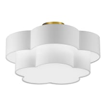 Phlox 3 Light 20" Wide Semi-Flush Ceiling Fixture