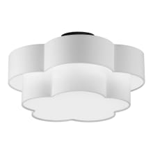 Phlox 3 Light 20" Wide Semi-Flush Ceiling Fixture