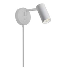 Stanly 6" Tall Plug-In Wall Sconce