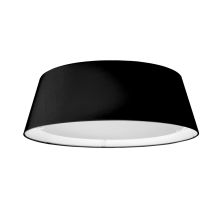 Single Light 17" Wide LED Flush Mount Ceiling Fixture with Acrylic Shade