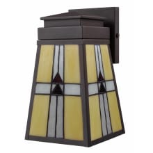 Single Light 10-1/2" High Outdoor Wall Sconce