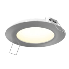 4" LED Canless Recessed Fixture - Color Temperature Adjustable