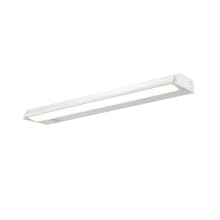 CCT Linear 18" LED Under Cabinet Light Bar - Selectable Color Temperature & Adjustable Light Direction