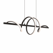 Spin 40" Wide Linear Pendant