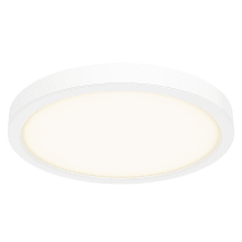 18" Wide LED Flush Mount Ceiling Fixture with Adjustable Color Temperature