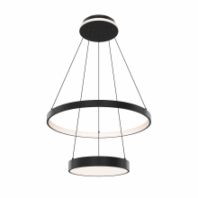 Drop 21" Wide Suspension Multi Light Pendant