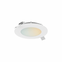 DALS Connect PRO LED SMART Canless Recessed Fixture with 4" Shower Trims - Airtight