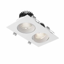 Revolve Duo 3-1/2" Integrated LED Adjustable Recessed Trim