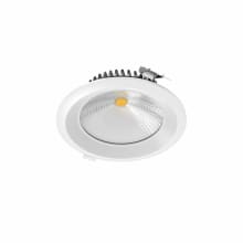 Hilux Commercial LED Canless Recessed Fixture with 6" Open Trim - Airtight