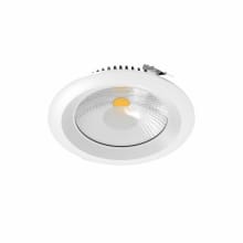 Hilux Commercial LED Canless Recessed Fixture with 8" Open Trim - Airtight
