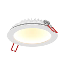Indirect Panel 4" LED Canless Recessed Fixture with Dim to Warm Technology - 3000K to 2200K & 500 Lumens
