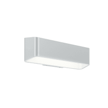 2 Light 14" Wide LED Indoor / Outdoor Wall Sconce