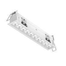 MSL Recessed 13" Wide Linear Ten Light Canless Recessed Fixture - 3000K