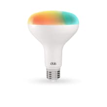 9 Watt Dimmable BR30 Medium (E26) LED Bulb - Full Color RGB+CCT (2700K - 6500K) and Smart Home Enabled