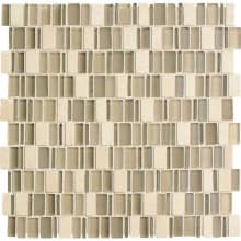 Clio - 1" x 1" Rectangle Wall Tile - Glossy Visual - Sold by Sheet (0.96 SF/Sheet)