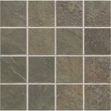 Continental Slate - 3" x 3" Square Floor and Wall Tile - Unpolished Visual - Sold by Sheet (2 SF/Sheet)