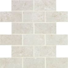 Florentine - 2" x 4" Rectangle Floor and Wall Tile - Unpolished Visual - Sold by Sheet (0.83 SF/Sheet)