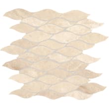 Marble Collection - Random Wave Mosaic Tile - Polished Marble Visual - SAMPLE ONLY