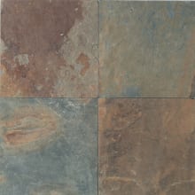 Slate - 16" x 16" Square Floor and Wall Tile - Unpolished Visual - Sold by Carton (8.9 SF/Carton)