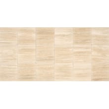 Travertine - 12" x 12" Square Floor and Wall Tile - Polished Visual - Sold by Carton (10 SF/Carton)