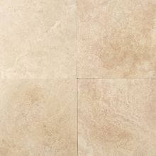 Travertine Collection - 24" x 24" Square Wall & Floor Tile - Honed Travertine Visual (Sold by Pallet/320 SF per Pallet)