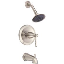 Danze D510015bnt Brushed Nickel Pressure Balanced Tub And Shower Trim Package With Single Function Shower Head From The Eastham Collection Less Valve Faucet Com