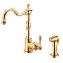 Opulence Kitchen Faucet - Includes Metal Side Spray