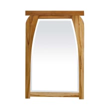 Tranquility 24" x 35" Teak Wood Framed Mirror