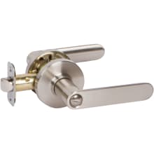 Contemporary Privacy Door Lever Set with VL Lever and Round Rose