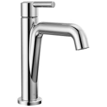 Nicoli 1.2 GPM Single Hole Bathroom Faucet with Push Pop-Up Drain Assembly