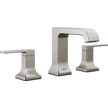 Velum 1.2 GPM Widespread Bathroom Faucet with Curved Spout and Pop-Up Drain Assembly