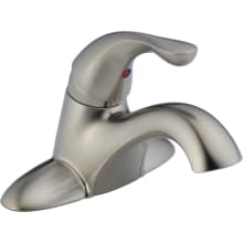 Classic Centerset Bathroom Faucet with Metal Push Pop-Up Drain Assembly - Lifetime Warranty