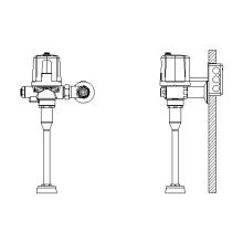 3/4" Top Spud Motion Activated Hardwire Urinal Flush Valve with 13" Height and 0.13GPF from the Commercial Series