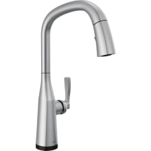 Stryke VoiceIQ Voice Activated 1.8 GPM Pull Down Kitchen Faucet with On / Off Touch Activation and Magnetic Docking Spray Head
