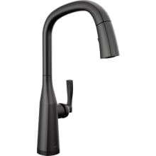 Stryke VoiceIQ Voice Activated 1.8 GPM Pull Down Kitchen Faucet with On / Off Touch Activation and Magnetic Docking Spray Head
