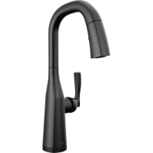 Stryke 1.8 GPM Pull-Down Bar/Prep Faucet with On/Off Touch Activation and Magnetic Docking Spray Head