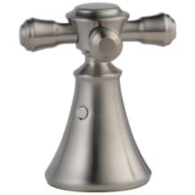 Cassidy Set of Two Cross Handles for Bathroom Faucet