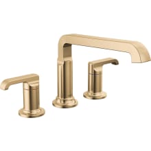 Tetra Tub Deck Mounted Roman Tub Filler - Less Handles and Rough In