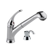Foundations Pull-Out Kitchen Faucet with Soap/Lotion Dispenser - Includes Lifetime Warranty
