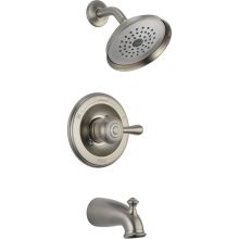 Leland Monitor 14 Series Single Function Pressure Balanced Tub and Shower with Included Rough-In Valve - Limited Lifetime Warranty