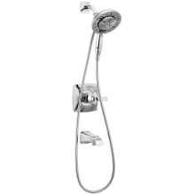 Vesna Monitor 14 Series Pressure Balanced Tub and Shower Set with In2ition and Included Rough-In Valve
