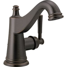 Mylan 1.2 GPM Deck Mount Single Hole Bathroom Faucet with Pop-Up Drain Assembly - Limited Lifetime Warranty